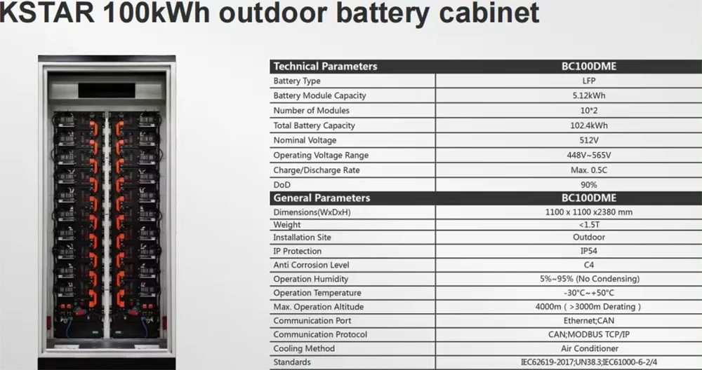 100 kwh battery storage cabinet 100 kwh battery storage cabinet